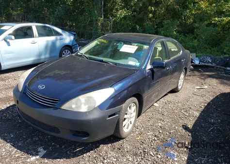 2003 Lexus Es 300 из США, поврежденный, VIN JTHBF30G630094572